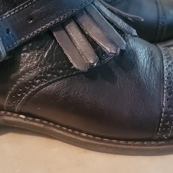 BED|STU Dipper Leather Ankle Boots with Fringe NEW IN BOX - Picture 9 of 10